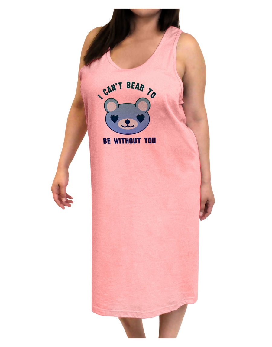 I Can't Bear to be Without You Blue Adult Tank Top Dress Night Shirt by-Night Shirt-TooLoud-White-One-Size-Adult-Davson Sales