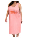 Halloween Pumpkins Adult Tank Top Dress Night Shirt-Night Shirt-TooLoud-Pink-One-Size-Adult-Davson Sales