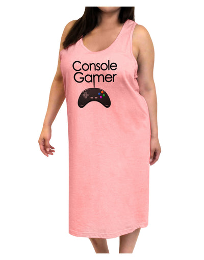 Console Gamer Adult Tank Top Dress Night Shirt-Night Shirt-TooLoud-Pink-One-Size-Adult-Davson Sales