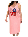 American Love Design Adult Tank Top Dress Night Shirt by TooLoud-Night Shirt-TooLoud-Pink-One-Size-Adult-Davson Sales