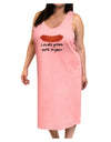 Locally Grown Organic Sausage Adult Tank Top Dress Night Shirt-Night Shirt-TooLoud-Pink-One-Size-Adult-Davson Sales