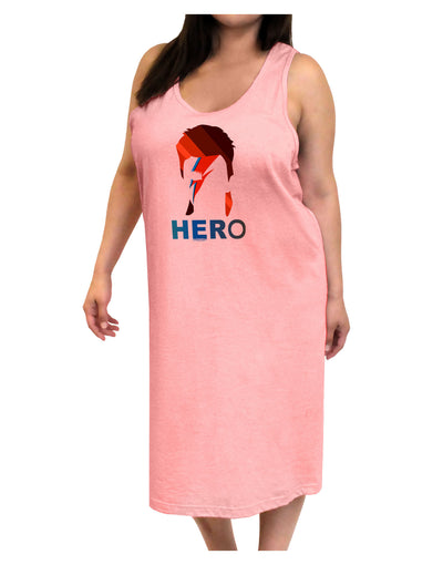 Hero of the Weirdos Adult Tank Top Dress Night Shirt by-Night Shirt-TooLoud-Pink-One-Size-Adult-Davson Sales