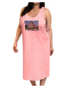 Mexico - Mayan Temple Cut-out Adult Tank Top Dress Night Shirt-Night Shirt-TooLoud-Pink-One-Size-Adult-Davson Sales