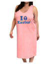 I Egg Cross Easter - Blue Glitter Adult Tank Top Dress Night Shirt by TooLoud-Night Shirt-TooLoud-Pink-One-Size-Adult-Davson Sales