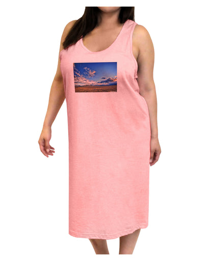 Garden of the Gods Colorado Adult Tank Top Dress Night Shirt-Night Shirt-TooLoud-Pink-One-Size-Adult-Davson Sales