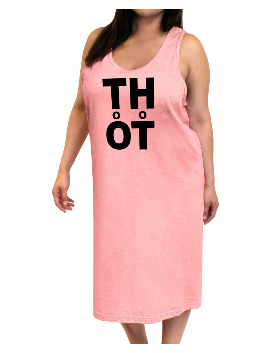 THOT Too Hot Adult Tank Top Dress Night Shirt-Night Shirt-TooLoud-White-One-Size-Adult-Davson Sales