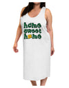 Home Sweet Home - New Mexico - Cactus and State Flag Adult Tank Top Dress Night Shirt by TooLoud-Night Shirt-TooLoud-White-One-Size-Davson Sales