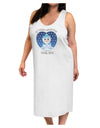Personalized My First Christmas Snowbaby Blue Adult Tank Top Dress Night Shirt-Night Shirt-TooLoud-White-One-Size-Adult-Davson Sales