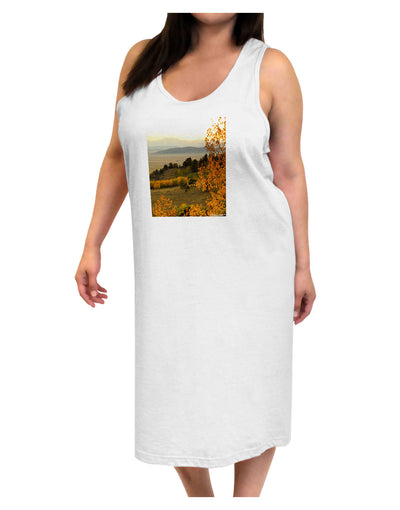 Nature Photography - Gentle Sunrise Adult Tank Top Dress Night Shirt by-Night Shirt-TooLoud-White-One-Size-Adult-Davson Sales