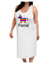 Colorful Pinata Design - Fiesta Adult Tank Top Dress Night Shirt by TooLoud-Night Shirt-TooLoud-White-One-Size-Davson Sales