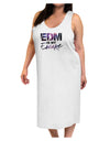 EDM Is My Escape Adult Tank Top Dress Night Shirt-Night Shirt-TooLoud-White-One-Size-Adult-Davson Sales