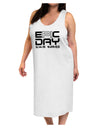 Epic Pi Day Text Design Adult Tank Top Dress Night Shirt by TooLoud-Night Shirt-TooLoud-White-One-Size-Davson Sales