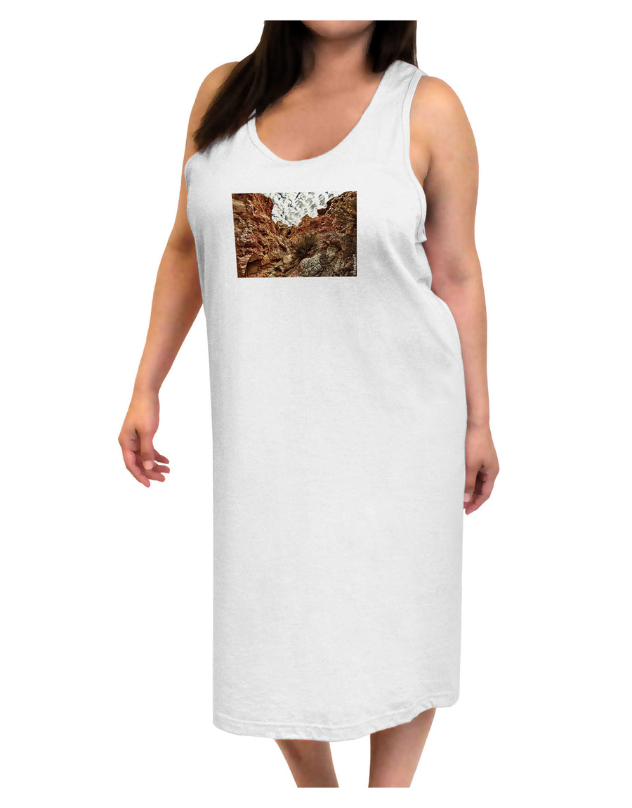 Colorado Painted Rocks Adult Tank Top Dress Night Shirt-Night Shirt-TooLoud-White-One-Size-Davson Sales