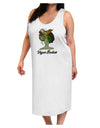 Vegan Badass Adult Tank Top Dress Night Shirt-Night Shirt-TooLoud-White-One-Size-Adult-Davson Sales
