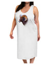 Majestic Bighorn Ram Adult Tank Top Dress Night Shirt-Night Shirt-TooLoud-White-One-Size-Adult-Davson Sales