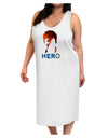 Hero of the Weirdos Adult Tank Top Dress Night Shirt by-Night Shirt-TooLoud-White-One-Size-Adult-Davson Sales