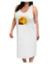 Lion Watercolor 3 Adult Tank Top Dress Night Shirt-Night Shirt-TooLoud-White-One-Size-Adult-Davson Sales