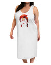 The Zig Adult Tank Top Dress Night Shirt-Night Shirt-TooLoud-White-One-Size-Adult-Davson Sales