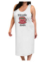 TEA-RRIFIC Mom Adult Tank Top Dress Night Shirt-Night Shirt-TooLoud-White-One-Size-Adult-Davson Sales