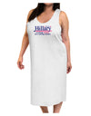 Hillary A Strong Woman Adult Tank Top Dress Night Shirt-Night Shirt-TooLoud-White-One-Size-Adult-Davson Sales