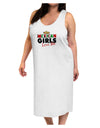 Mexican Girls Love Me Adult Tank Top Dress Night Shirt-Night Shirt-TooLoud-White-One-Size-Adult-Davson Sales