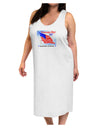 Veterans Day 2015 WaterColor Adult Tank Top Dress Night Shirt-Night Shirt-TooLoud-White-One-Size-Adult-Davson Sales