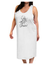 Gemini Constellation Adult Tank Top Dress Night Shirt-Night Shirt-TooLoud-White-One-Size-Adult-Davson Sales