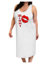 Such a Fun Age Kiss Lips Adult Tank Top Dress Night Shirt-Night Shirt-TooLoud-White-One-Size-Adult-Davson Sales