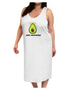 Holy Guacamole Design Adult Tank Top Dress Night Shirt by TooLoud-Night Shirt-TooLoud-White-One-Size-Davson Sales