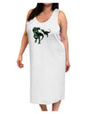 Jurassic Dinosaur Design 1 Adult Tank Top Dress Night Shirt by TooLoud-Night Shirt-TooLoud-White-One-Size-Davson Sales