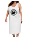 Pi Pie Adult Tank Top Dress Night Shirt-Night Shirt-TooLoud-White-One-Size-Adult-Davson Sales