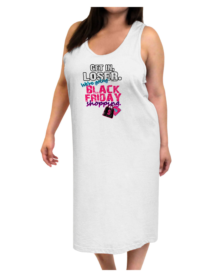 TooLoud We're going Black Friday Shopping Adult Tank Top Dress Night Shirt-Night Shirt-TooLoud-White-One-Size-Davson Sales