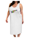 Legalize Gay - Rainbow Adult Tank Top Dress Night Shirt-Night Shirt-TooLoud-White-One-Size-Davson Sales