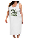 One Lucky Grandma Shamrock Adult Tank Top Dress Night Shirt-Night Shirt-TooLoud-White-One-Size-Adult-Davson Sales