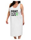 Fight for the Cure - Lime Green Ribbon Lyme Disease Adult Tank Top Dress Night Shirt-Night Shirt-TooLoud-White-One-Size-Adult-Davson Sales