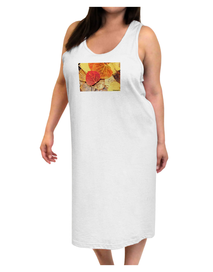 Colorado - Autumn Adult Tank Top Dress Night Shirt-Night Shirt-TooLoud-White-One-Size-Adult-Davson Sales