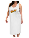 Onomatopoeia BAMM Adult Tank Top Dress Night Shirt-Night Shirt-TooLoud-White-One-Size-Adult-Davson Sales