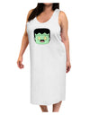 Cute Pixel Monster Adult Tank Top Dress Night Shirt-Night Shirt-TooLoud-White-One-Size-Adult-Davson Sales