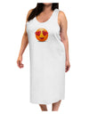 Heart Eye Emoji Adult Tank Top Dress Night Shirt-Night Shirt-TooLoud-White-One-Size-Adult-Davson Sales