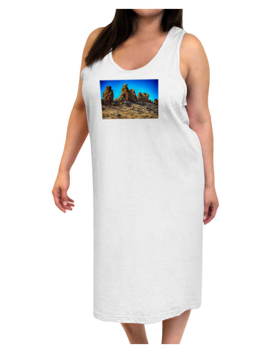 Crags in Colorado Adult Tank Top Dress Night Shirt by TooLoud-Night Shirt-TooLoud-White-One-Size-Davson Sales