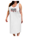 House Saved My Life Adult Tank Top Dress Night Shirt-Night Shirt-TooLoud-White-One-Size-Adult-Davson Sales