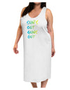 Suns Out Guns Out - Gradient Colors Adult Tank Top Dress Night Shirt-Night Shirt-TooLoud-White-One-Size-Adult-Davson Sales