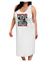 Proud Native American Adult Tank Top Dress Night Shirt-Night Shirt-TooLoud-White-One-Size-Adult-Davson Sales