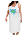 Happy First Mother's Day Mommy - Blue Adult Tank Top Dress Night Shirt by TooLoud-Night Shirt-TooLoud-White-One-Size-Davson Sales