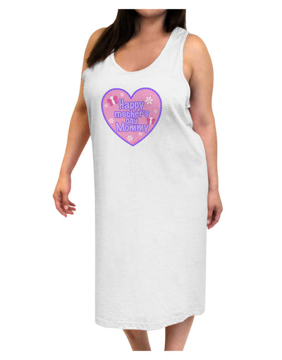 Happy Mother's Day Mommy - Pink Adult Tank Top Dress Night Shirt by TooLoud-Night Shirt-TooLoud-White-One-Size-Davson Sales