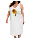 Fluffy Chick Adult Tank Top Dress Night Shirt-Night Shirt-TooLoud-White-One-Size-Adult-Davson Sales