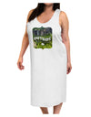 Go Outside - Beautiful Cliffs Adult Tank Top Dress Night Shirt by-Night Shirt-TooLoud-White-One-Size-Adult-Davson Sales