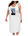 Colorado Mountain Scenery Adult Tank Top Dress Night Shirt-Night Shirt-TooLoud-White-One-Size-Adult-Davson Sales