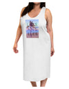 Los Angeles Beach Filter Adult Tank Top Dress Night Shirt-Night Shirt-TooLoud-White-One-Size-Adult-Davson Sales