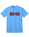 ADHD Lightning Bolt Rockstar Tee for Adults-Mens T-shirts-TooLoud-Aquatic-Blue-Small-Davson Sales